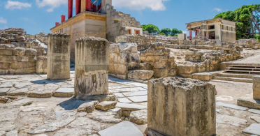 Knossos in Crete, Greece